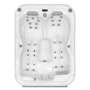 Wellis Firenze Life Premium-Whirlpool von oben mit Massagedüsen und Steuerung