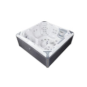 Wellis Kilimanjaro Life Premium Whirlpool von oben mit 6 Sitzplätzen, 59 Jets und Massagedüsen