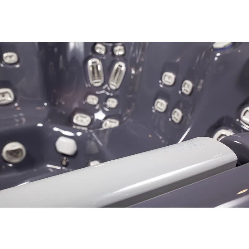 Wellis Makalu Life Whirlpool Bedienfeld mit Kontrolltasten und Jets-Steuerung