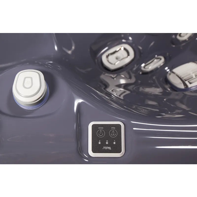 Wellis Makalu Life Whirlpool Steuerungselemente mit Düsenkontrolle und digitaler Bedienung