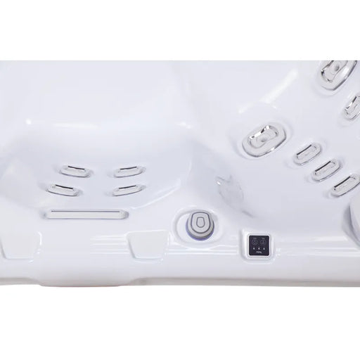 Wellis Mandala Life Whirlpool Draufsicht mit 46 Jets, Düsen und digitaler Steuerung