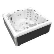 Wellis Mandala Life Premium Whirlpool mit 7 Sitzplätzen und 46 Jets, Draufsicht