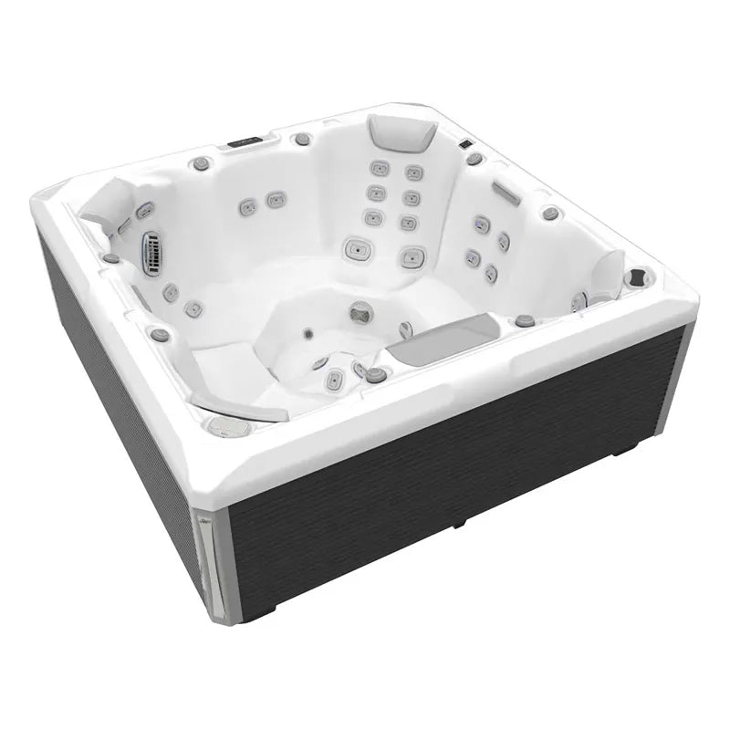 Wellis Mandala Life Premium Whirlpool mit 7 Sitzplätzen und 46 Jets, Draufsicht