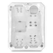 Wellis Manhattan Life Premium-Whirlpool Draufsicht mit Düsen und digitaler Steuerung