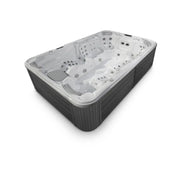 Wellis Olympus Life Premium Whirlpool mit 9 Sitzen und 88 Jets, Draufsicht