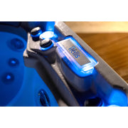 Wellis Olympus Life Whirlpool Steuerungsmodul mit bleuchteten Tasten und Wellis Branding