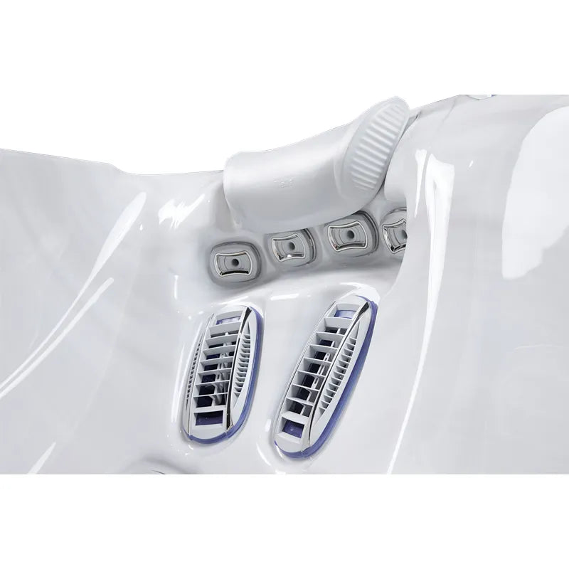 Wellis Teide Life Hot Tub massage jets and air jets close-up