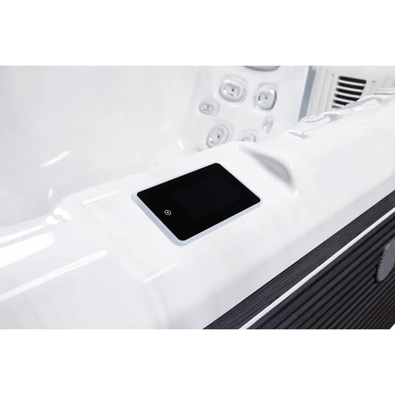 Wellis Teide Life Whirlpool Steuerungspanel mit TouchScreen-Display und Jet-Kontrollbuttons