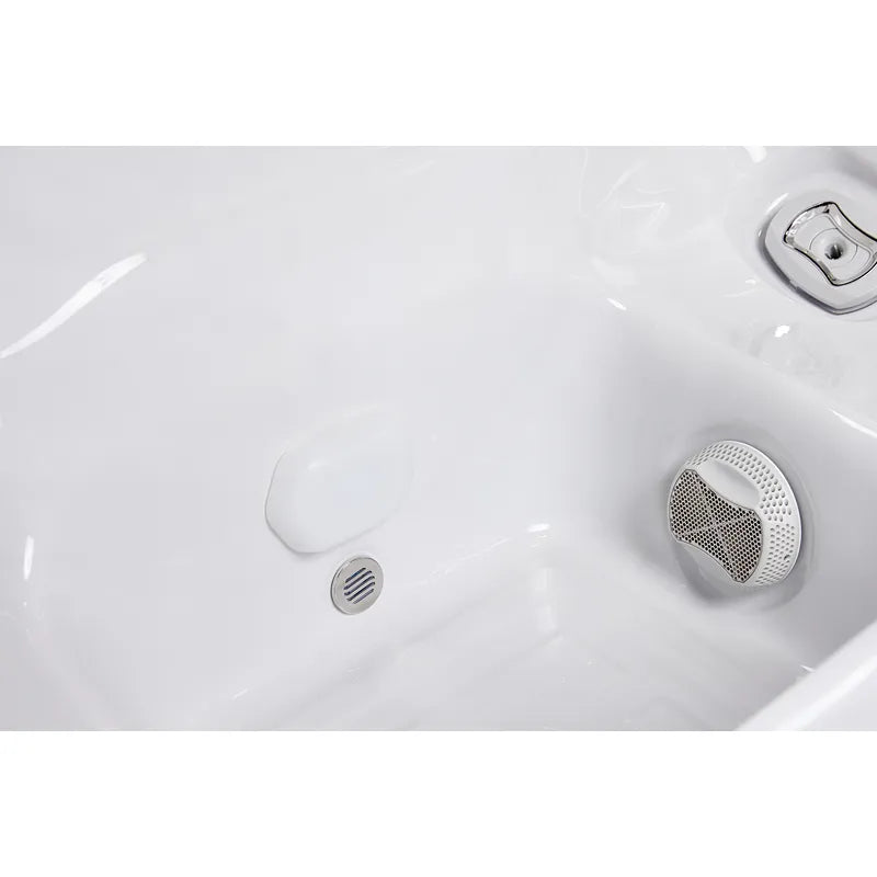 Wellis Teide Life Whirlpool Innenboden mit Jets und Massagedüsen aus Edelstahl