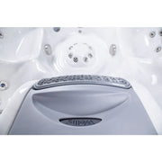 Wellis Vienna Life Whirlpool Kopfkissen und Massagedüsen Draufsicht