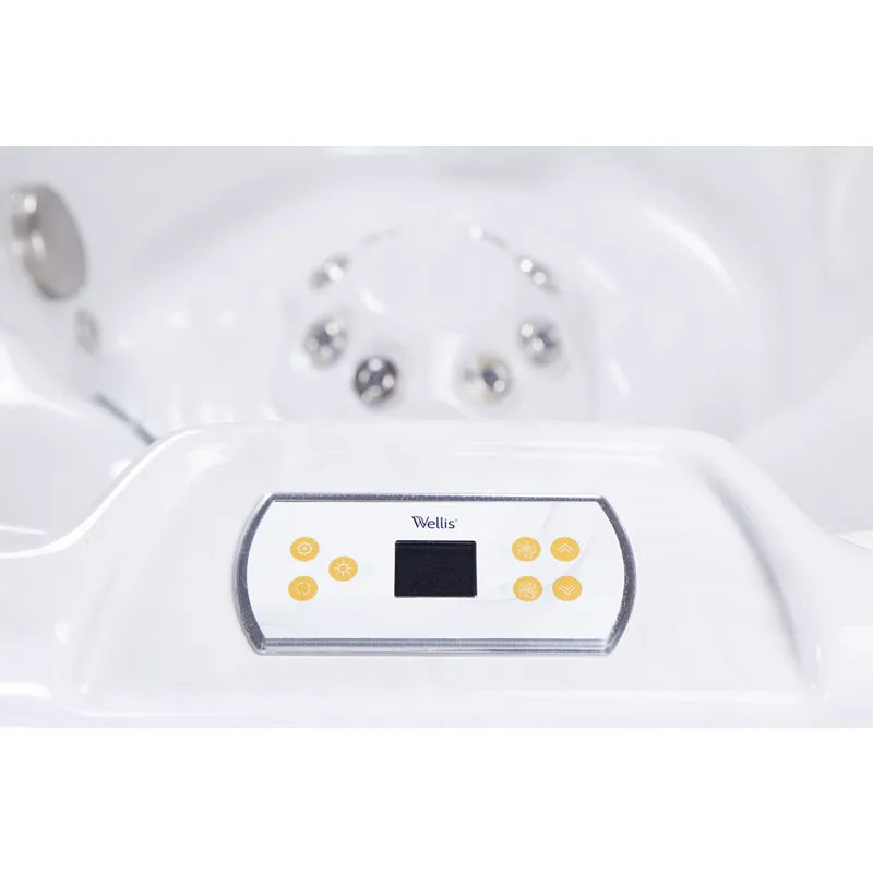 Wellis Vienna Life Whirlpool Bedienfeld mit Display und Funktionstasten