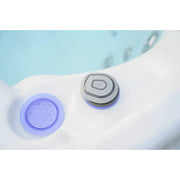 Wellis Vienna Life Whirlpool Bedienelemente mit beleuchtetem Jet-Ventil und Steuerknopf