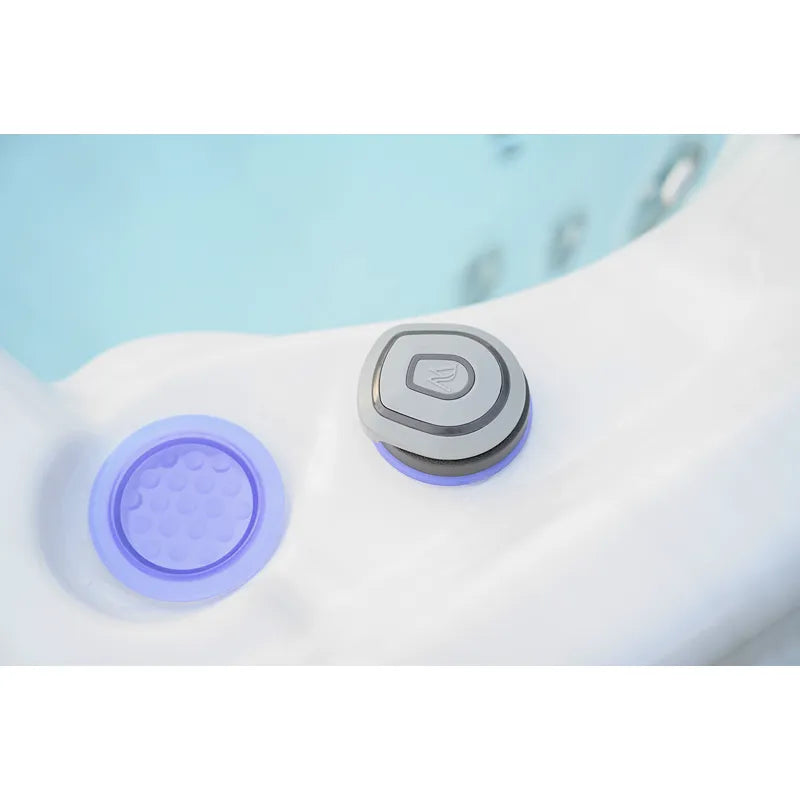 Wellis Vienna Life Whirlpool Bedienelemente mit beleuchtetem Jet-Ventil und Steuerknopf