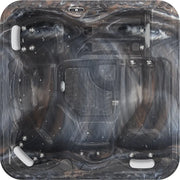 Wellis Callisto P&P – Classic Line Whirlpool 5 Personen Innenansicht von oben mit Düsen und Sitzplätzen