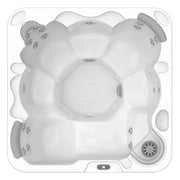 Wellis Castor P&P Classic Line Whirlpool 6 Personen Draufsicht mit Düsen und Sitzplätzen