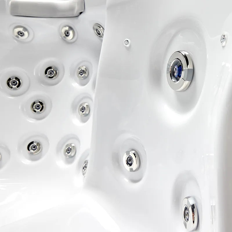Wellis Jupiter – Classic Line Whirlpool 6 Personen Massagedüsen und LED-Beleuchtung Detailansicht