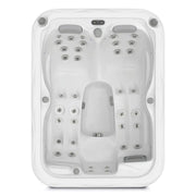 Wellis Mars P&P – Classic Line Whirlpool 3 Personen Draufsicht mit Massagedüsen