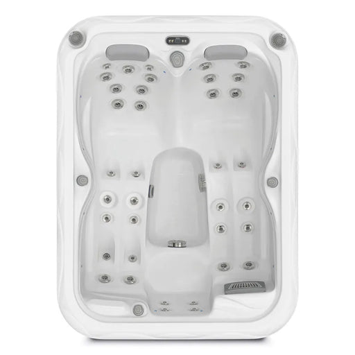 Wellis Mars P&P – Classic Line Whirlpool 3 Personen Draufsicht mit Massagedüsen