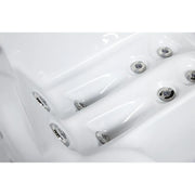 Wellis Mars P&P – Classic Line Whirlpool 3 Personen Massagedüsen und Bedienelemente Detailaufnahme