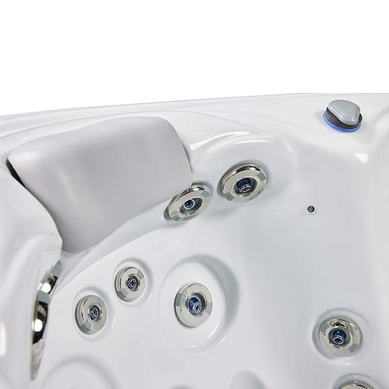 Wellis Venus Classic Line Whirlpool 6 Personen Düsen und Kopfstütze Detailansicht