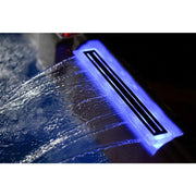Wibespa Avatar Whirlpool – 6 Pers., 98 Düsen mit LED-beleuchteter Düsenleiste und Wasserstrahlen