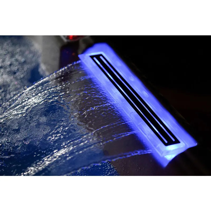 Wibespa Avatar Whirlpool – 6 Pers., 98 Düsen mit LED-beleuchteter Düsenleiste und Wasserstrahlen