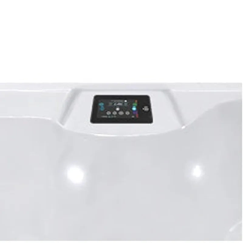 Wibespa Avatar Whirlpool – 6 Pers., 98 Düsen Bedienfeld mit digitaler Steuerung und LED-Beleuchtung