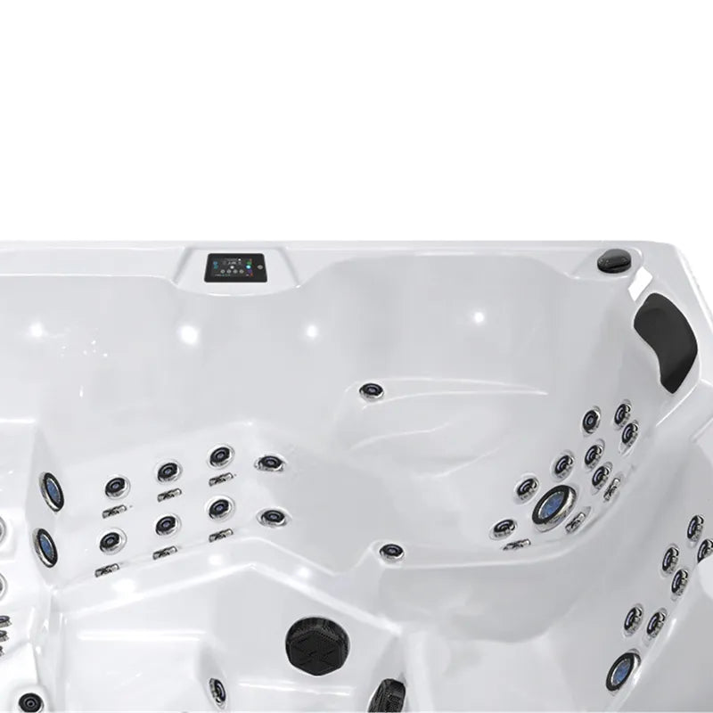 Wibespa Matrix Whirlpool 5 Personen 102 Düsen mit Steuerungspanel und Massagedüsen