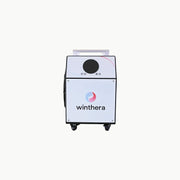 Winthera Arctic Barrel Eisbad Holzfass mit digitalem Steuerungsmodul und Rollen