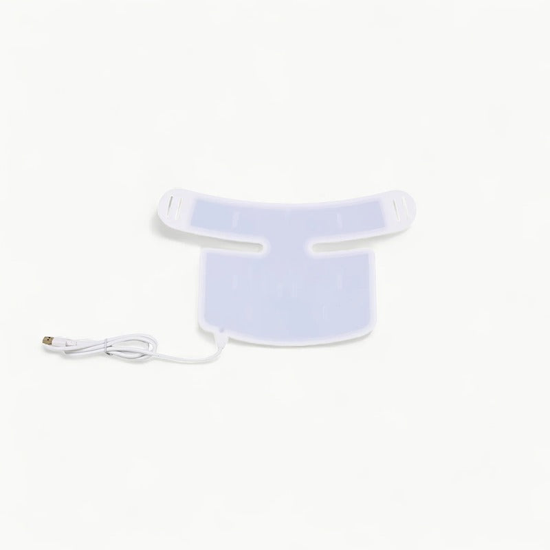 LED-Nackenpanel der Winthera Facial Glow Maske – Lichttherapie für den Halsbereich